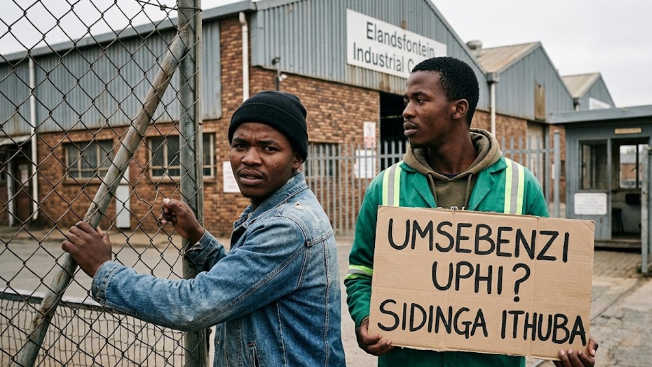 Izinkulungwane zentsha zihlasela izimboni