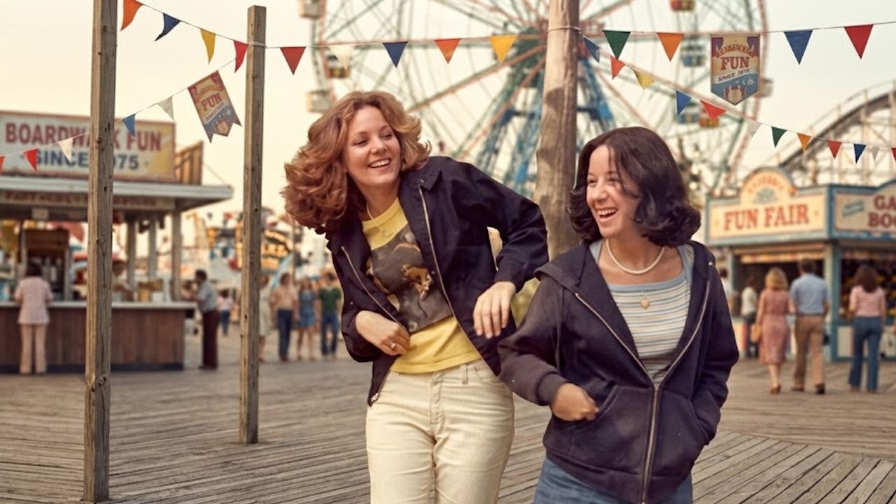 I noticed a girl walking