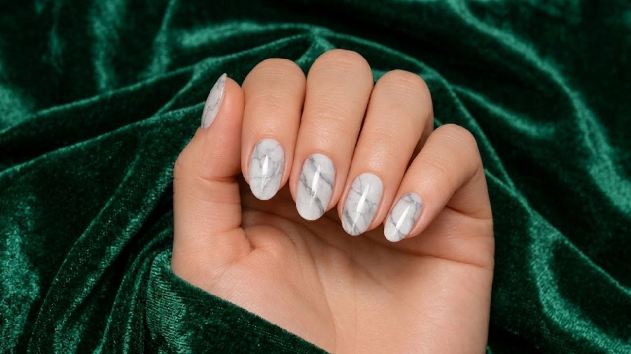 Marble Nails